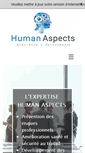 Mobile Screenshot of human-aspects.fr